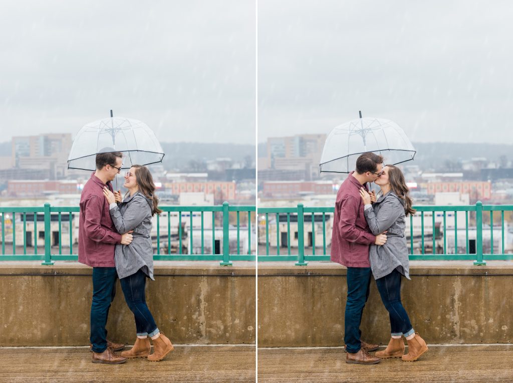 Molly + Rob - Downtown Dayton Engagement