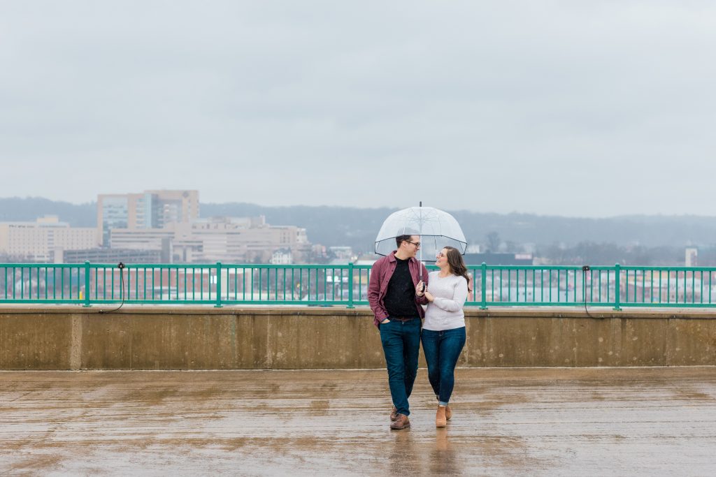 Molly + Rob - Downtown Dayton Engagement