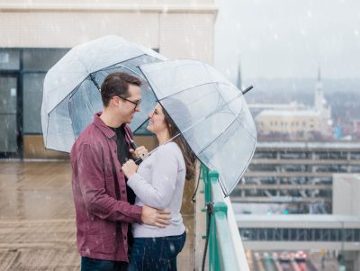 Molly + Rob - Downtown Dayton Engagement