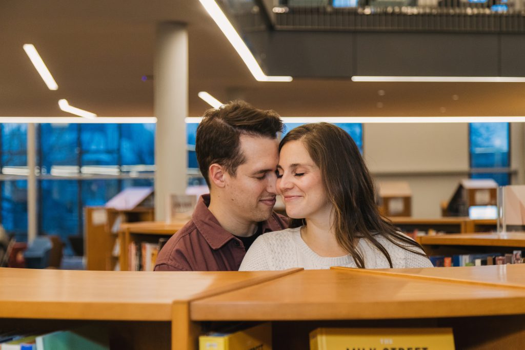 Molly + Rob - Downtown Dayton Engagement