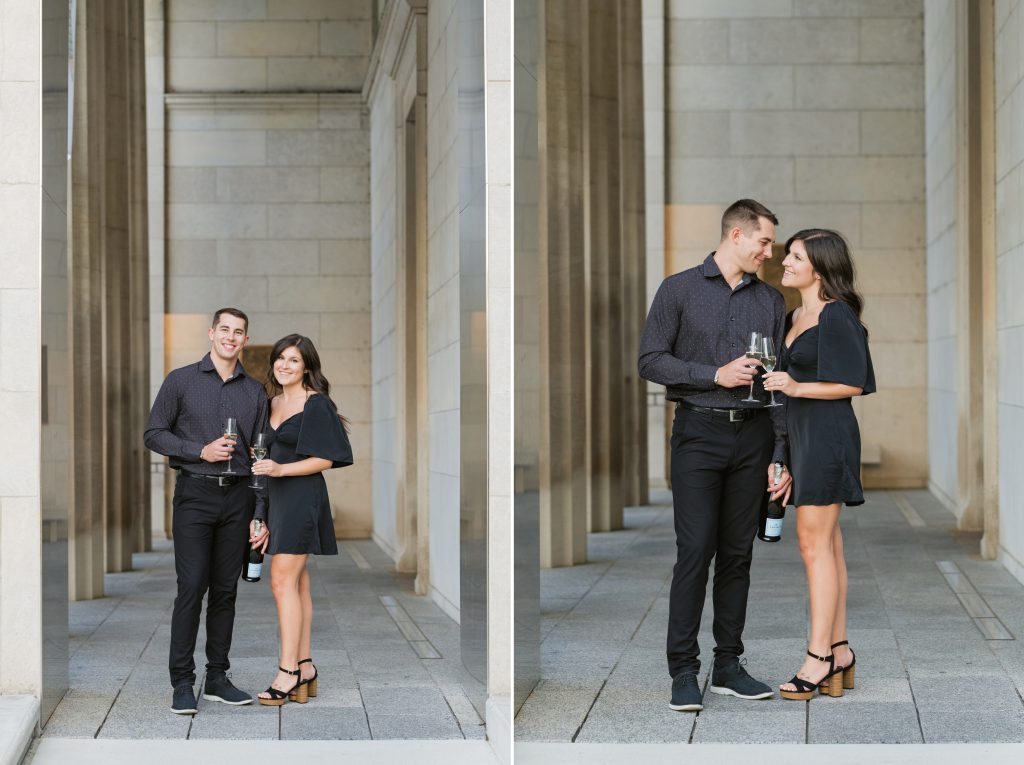 Taylor + Jacob - Cincinnati Art Museum Engagement