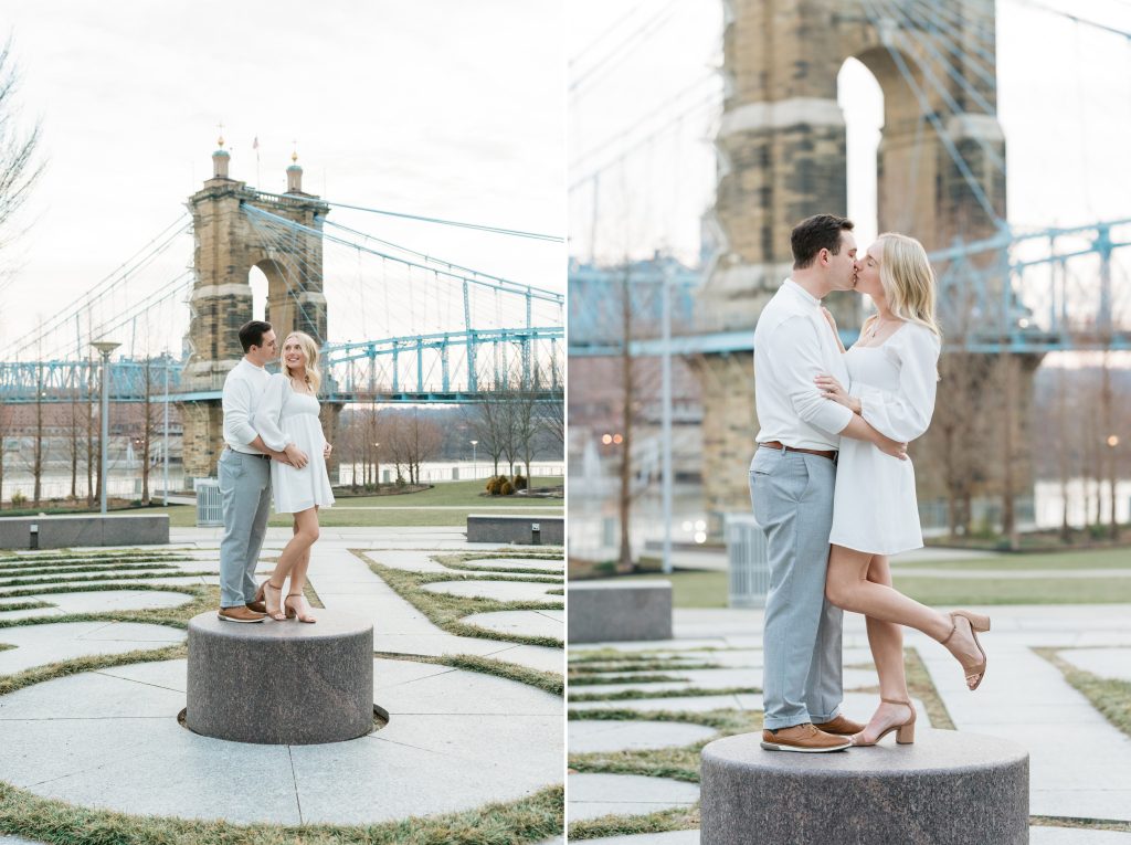 Jessica + Jacob - Smale Riverfront Park Engagement