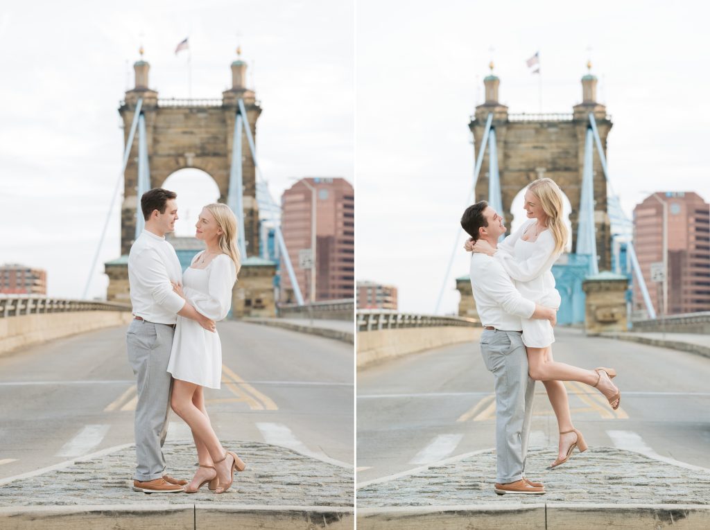 Jessica + Jacob - Smale Riverfront Park Engagement