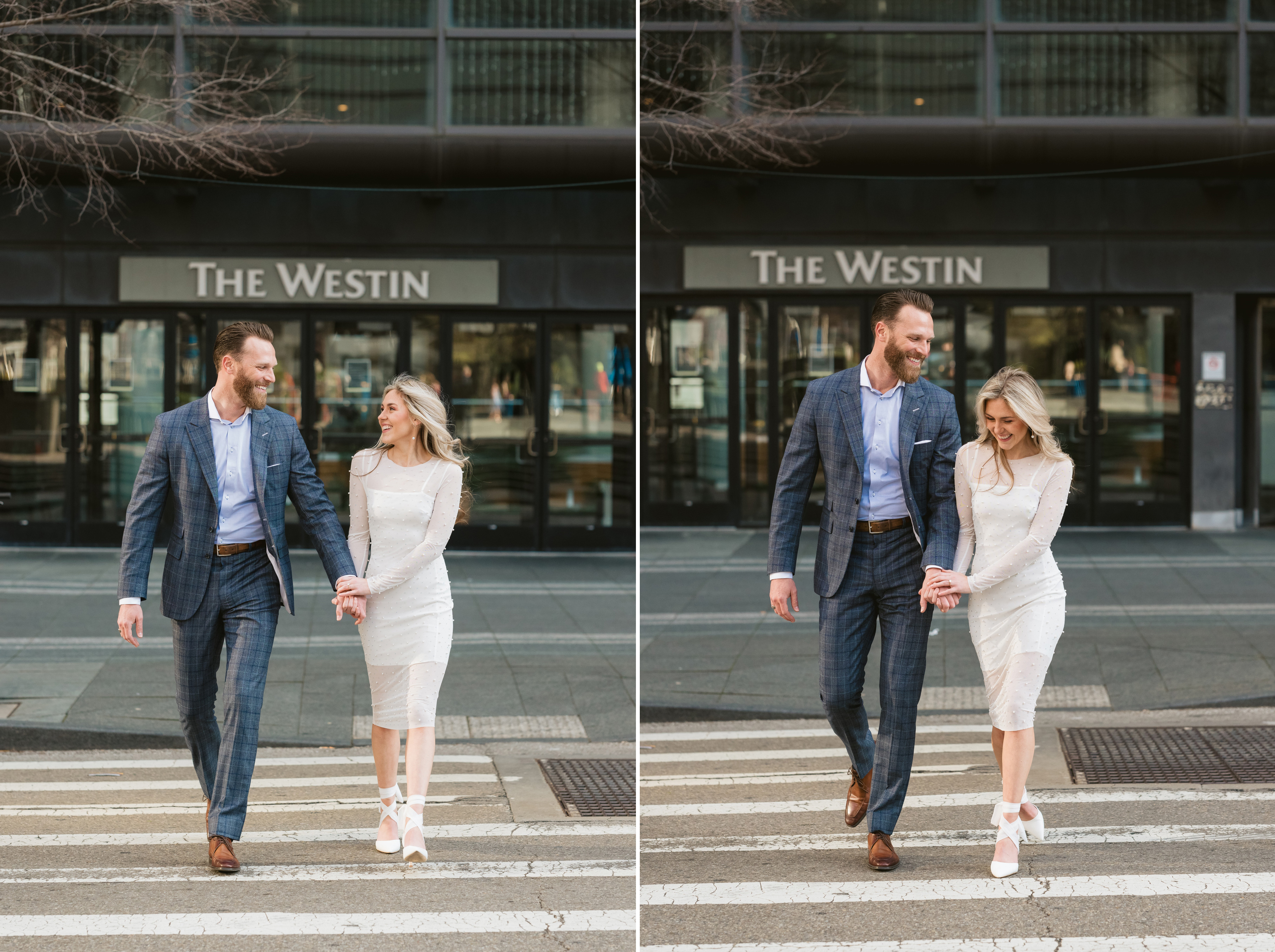 Abbie + Conor - Downtown Cincinnati Engagement