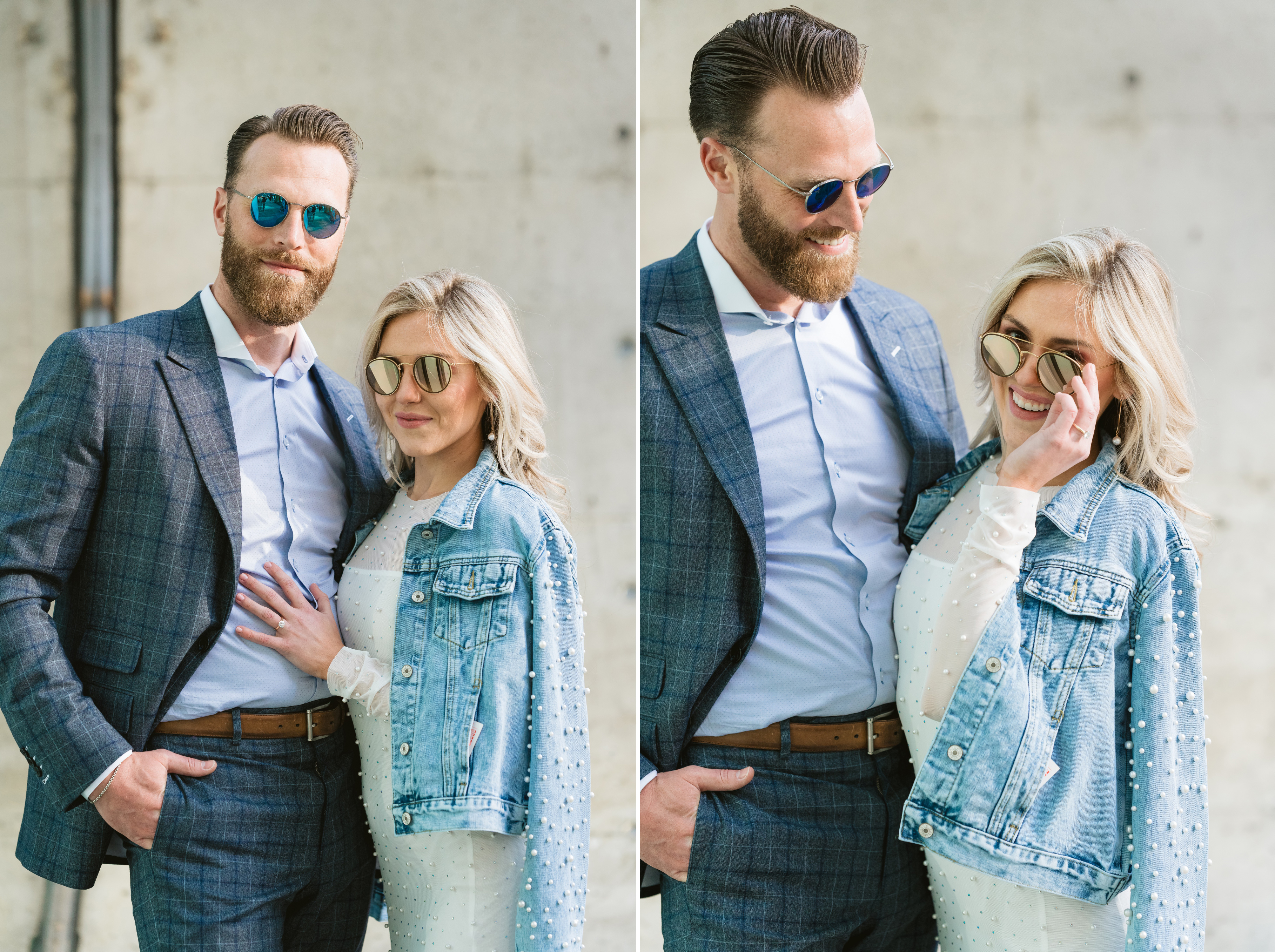 Abbie + Conor - Downtown Cincinnati Engagement