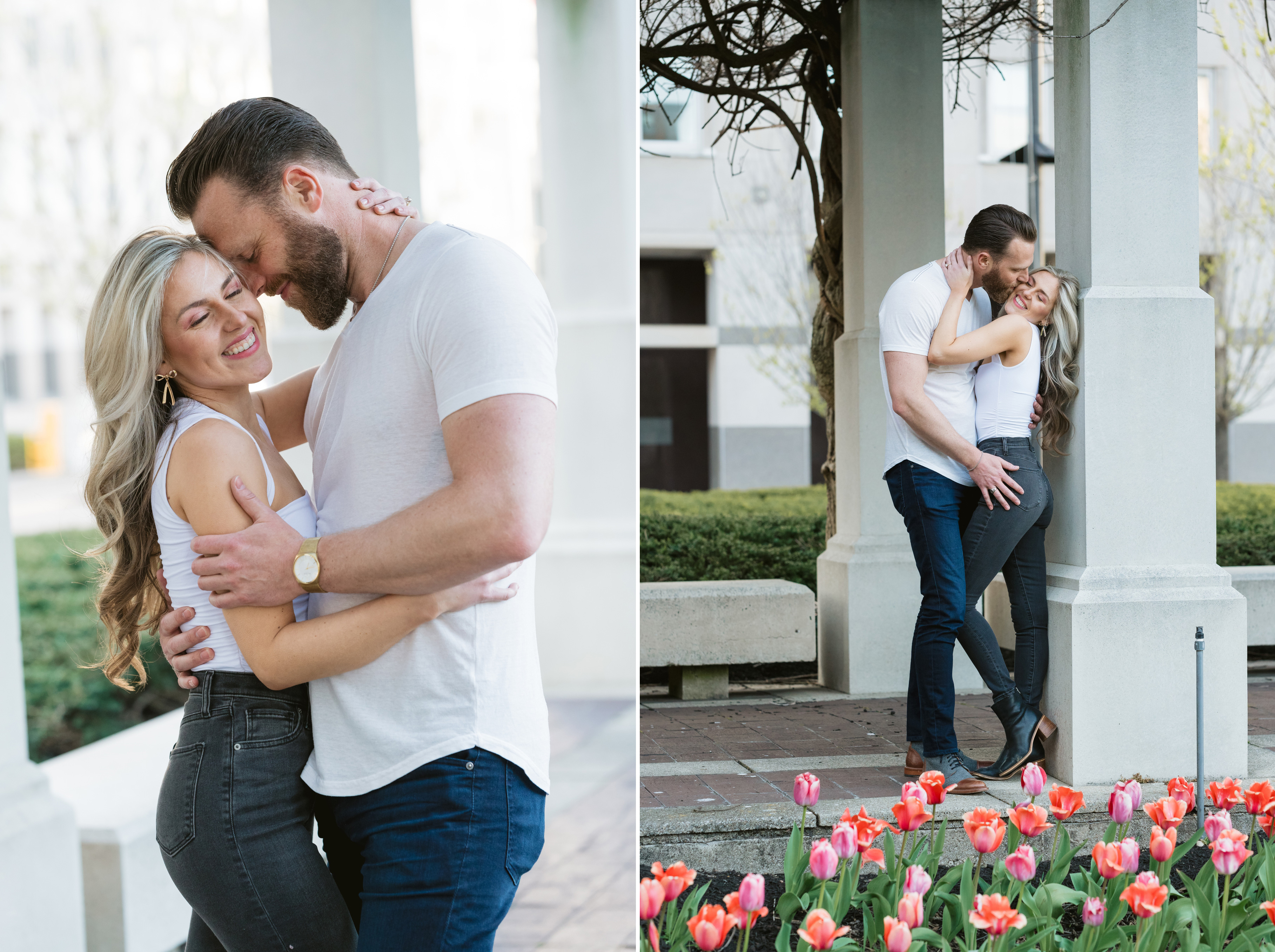 Abbie + Conor - Downtown Cincinnati Engagement