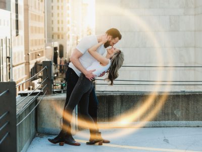 Abbie + Conor - Downtown Cincinnati Engagement